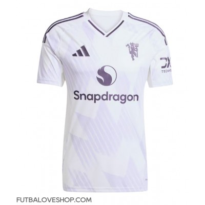 Dres Manchester United Benjamin Sesko #30 Preč 2025-26 Krátky Rukáv Dres Manchester United Benjamin Sesko #30 Preč 2025-26 Krátky Rukáv